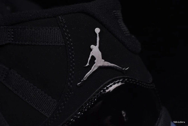 Rep TBkick Air Gown black 378037-005 and Cap Jordan 11 0725